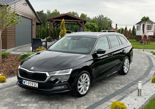 Skoda Octavia cena 105900 przebieg: 52700, rok produkcji 2021 z Bodzentyn małe 562